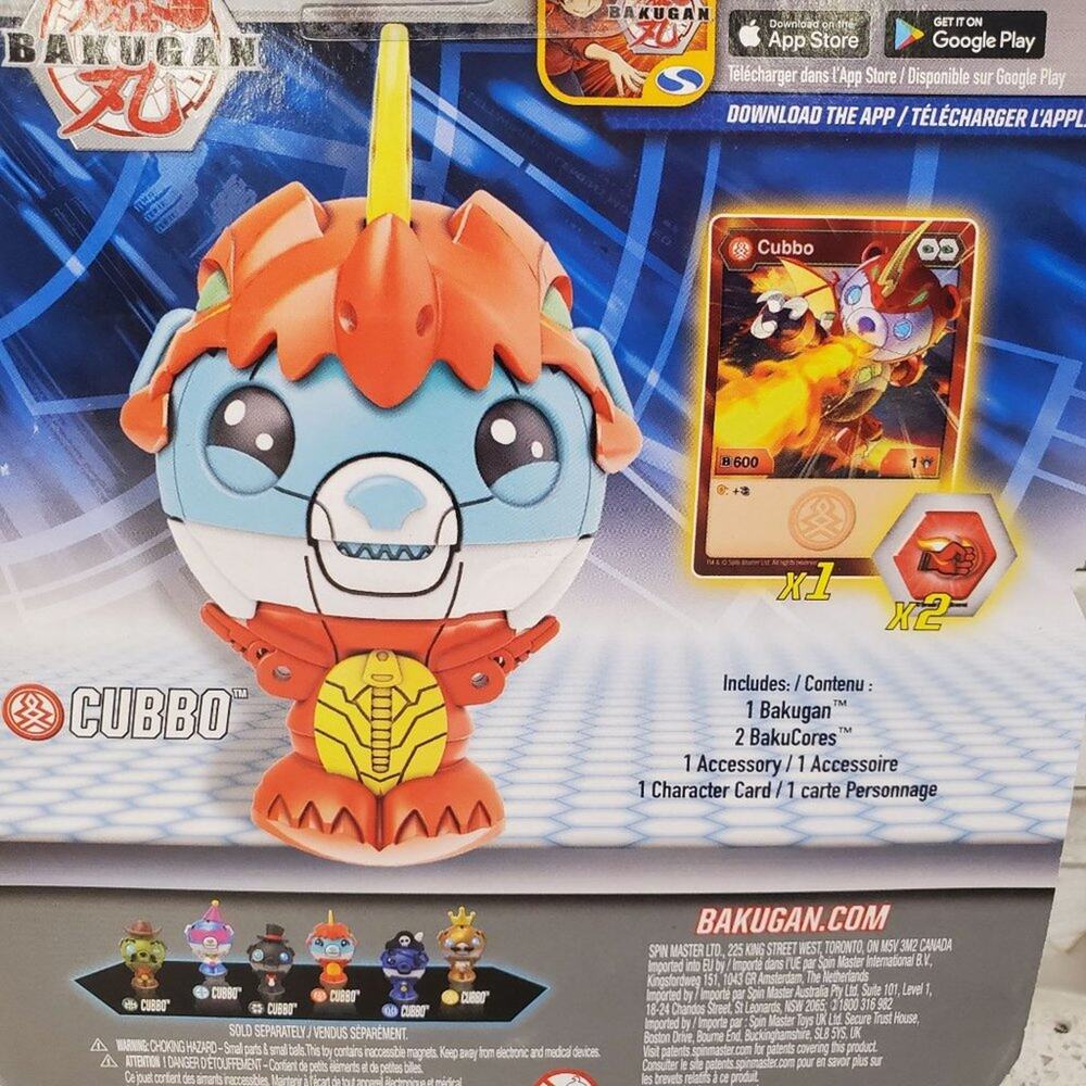 Bakugan Dragonoid Cubbo Pack Transforming Collectible Action Figure - Picture 5 of 8